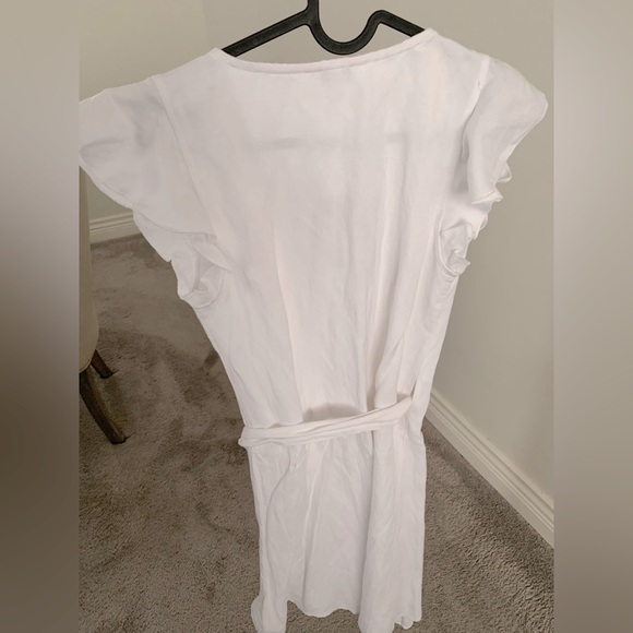 Lucky Brand Wrap Around Linen Dress - Picture 3 of 4